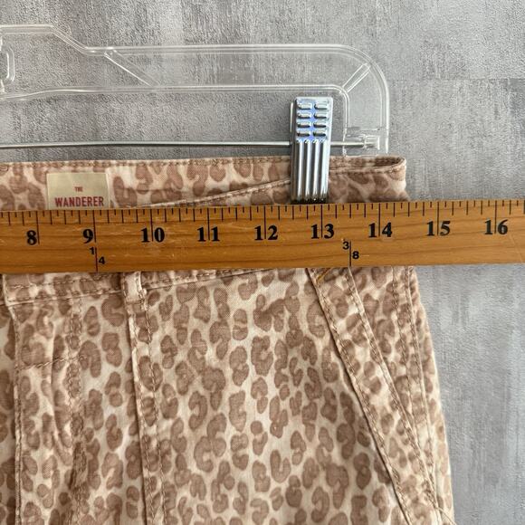 Anthropologie Pants Womens 27 The Wanderer Straight Ankle Utility Linen Blend - Picture 6 of 14